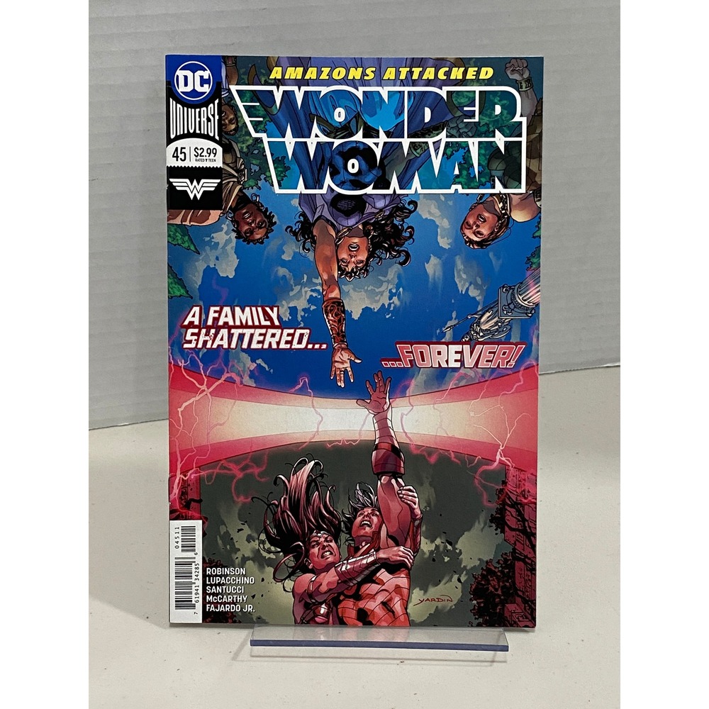 DC Comics Wonder Woman #45 Comic Book Amazons Attacked Multicolor OS Excellent